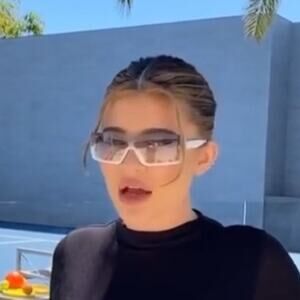 EUC Authentic VINTAGE CHANEL Clear frame #5065